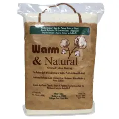 Warm & Natural&reg; 45" x 60" Pre-Cut Baby Cotton Batting
