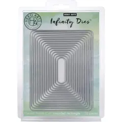 Hero Arts Infinity Dies-Rounded Rectangle