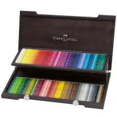 Faber-Castell Albrecht Durer 120 Color Watercolor Pencil Set in Wood Case