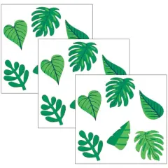 Carson Dellosa Education&reg; One World Tropical Leaves Cut-Outs, 3 Packs of 36