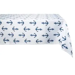 DII&reg; 84" Anchors Print Outdoor Tablecloth