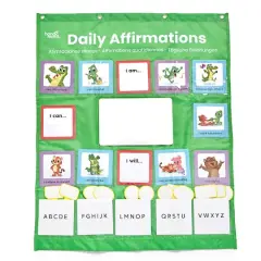hand2mind&reg; Daily Affirmations Pocket Chart