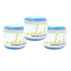 3 Pack Lion Brand&reg; Mandala&reg; Sparkle Yarn Orion