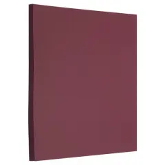 JAM Paper Matte 8.5'' x 11'' 28lb. Paper, 50 Sheets Burgundy