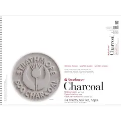 Strathmore&reg; 500 Series Charcoal Paper Pad, Assorted Tints