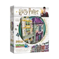 Harry Potter Diagon Alley Collection Madam Malkin's&trade; & Florean Fortescue's Ice Cream&trade; 290 Piece 3D Puzzle
