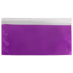 JAM Paper 4" x 9.5" Foil Self Adhesive Business Envelopes, 25ct. Purple
