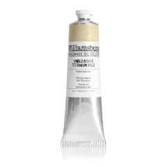 Williamsburg&reg; Artist Oil Colors, 150mL Unbleached Titanium Pale