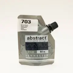 Sennelier Matt Abstract&reg; Acrylic, 60mL 703 Payne's Grey