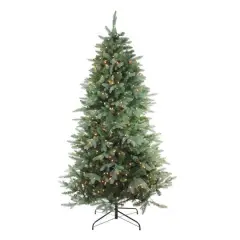6.5ft. Pre-Lit Real Touch&trade;️ Washington Frasier Fir Artificial Christmas Tree, Clear Lights