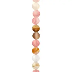 Matte Cherry Quartz Round Beads, 8mm by Bead Landing&trade;
