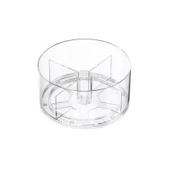 Mini Clear Plastic Turntable by Simply Tidy&reg;