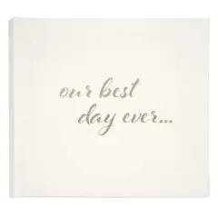 Cream Our Best Day Ever 2-Up Photo Album by Recollections&trade;