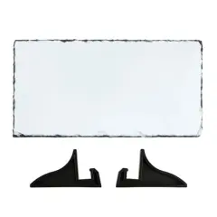 Sublimation Rectangular Slate Blank by Make Market&reg;