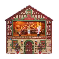 16" Animated & Musical Santa's Workshop Advent Calendar