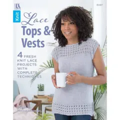 Leisure Arts&reg; Knit Lace Tops & Vests Book