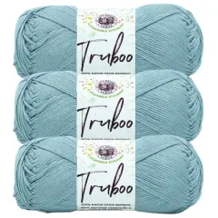 3 Pack Lion Brand&reg; Truboo Yarn Sky