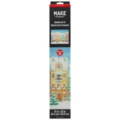 16" x 20" Colorful Village Diamond Art Kit by Make Market&reg;