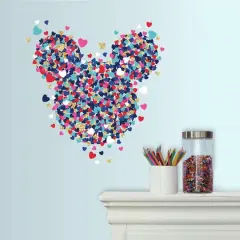 RoomMates Disney&reg; Minnie Mouse Heart Confetti Peel & Stick Giant Wall Decals