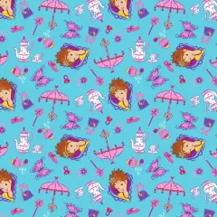 Disney&reg; Fancy Nancy Blue Fancy Things Cotton Fabric