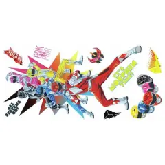 RoomMates Power Rangers Peel & Stick Giant Wall Decals
