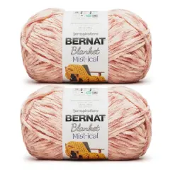 2 Pack Bernat&reg; Blanket Mist-ical&trade; Yarn Pink Quartz