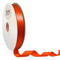 Gwen Studios Double Faced Satin Ribbon Orange