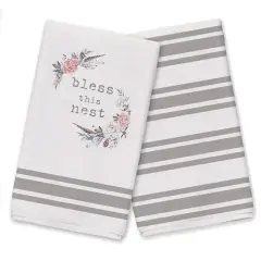Bless This Nest Tea Towel - Set of 2