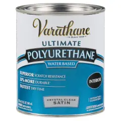 Varathane&reg; 32oz. Crystal Clear Ultimate Water Bases Polyurethane Satin