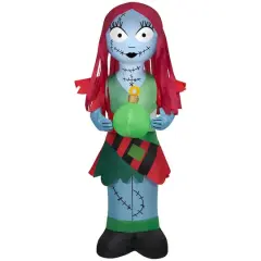 3.5ft. Airblown&reg; Inflatable Christmas Sally in Holiday Outfit