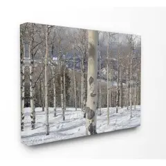Stupell Industries Winter Birches Wall Art