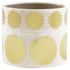 JAM Paper Gold Serrated Edge Circle Label Wafer Seal Combo Pack