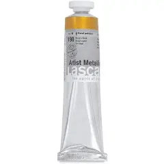 Lascaux Artist Acrylic Paint, 45mL 198 Metallic King's Gold