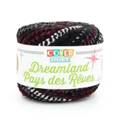 Lion Brand&reg; Cover Story&trade; Dreamland Yarn Black Cherry