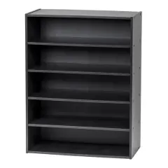 IRIS&reg; 31.5" 5-Tier Organizer Shelf Black