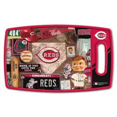 MLB Retro Series Cutting Board Cincinnati Reds