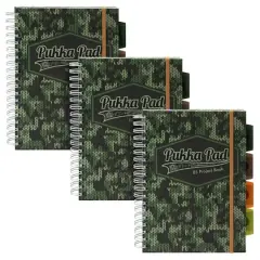 Pukka Pads B5 Project Book Set Camo