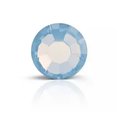 Preciosa MAXIMA SS5 Aurora Borealis Flatback Czech Crystals, 144ct. Light Sapphire Opal AB