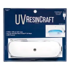 Blue Moon Studio&trade; UV Resin Craft White Curing USB Lamp
