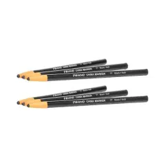 Dixon&reg; Phano China Markers, 2 Packs of 12 Black