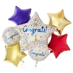 Confetti Congrats Foil Balloon Bundle