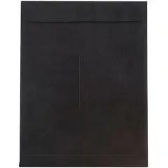 JAM Paper 10" x 13" Tyvek Tear-Proof Open End Catalog Envelopes, 25ct. Black