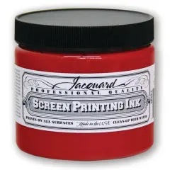 Jacquard Professional Screen Printing Ink, 16oz. Red