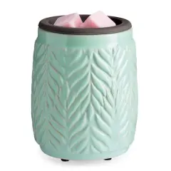 Candle Warmers Etc.&reg; Mint Leaf Flip Dish Wax Warmer