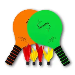 Funsparks&reg; Jazzminton&reg; Standard Paddle Ball Game