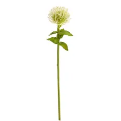 Pincushion Artificial Flower Stem, 6ct. White