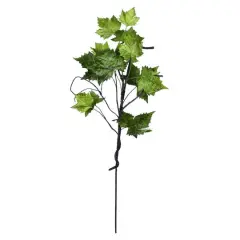 Green Plane Leaf Artificial Spray