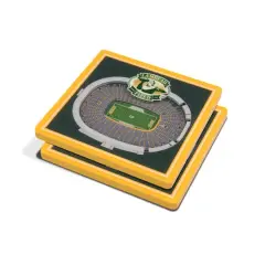 3D StadiumView Coasters Green Bay Packers