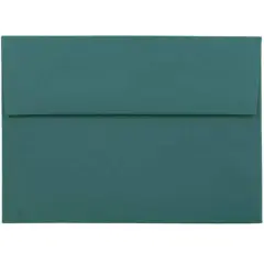 JAM Paper A7 Premium Invitation Envelopes, 50ct. Teal Green