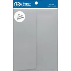 PA Paper&trade; Accents 5.25" x 7.25" Pearlized Envelopes, 25ct. Nickel